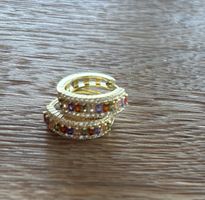 Wunderschöne goldene Creolen – Neuwertig!