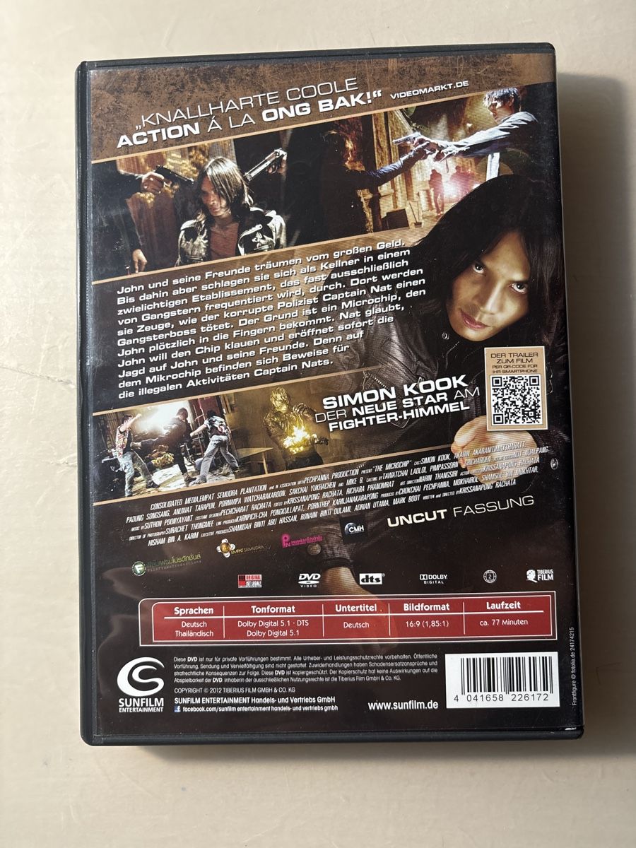 Tutti i DVDs: Thai Fighter (0105) – Usato da Ruswil venduto da Slivio_ 1