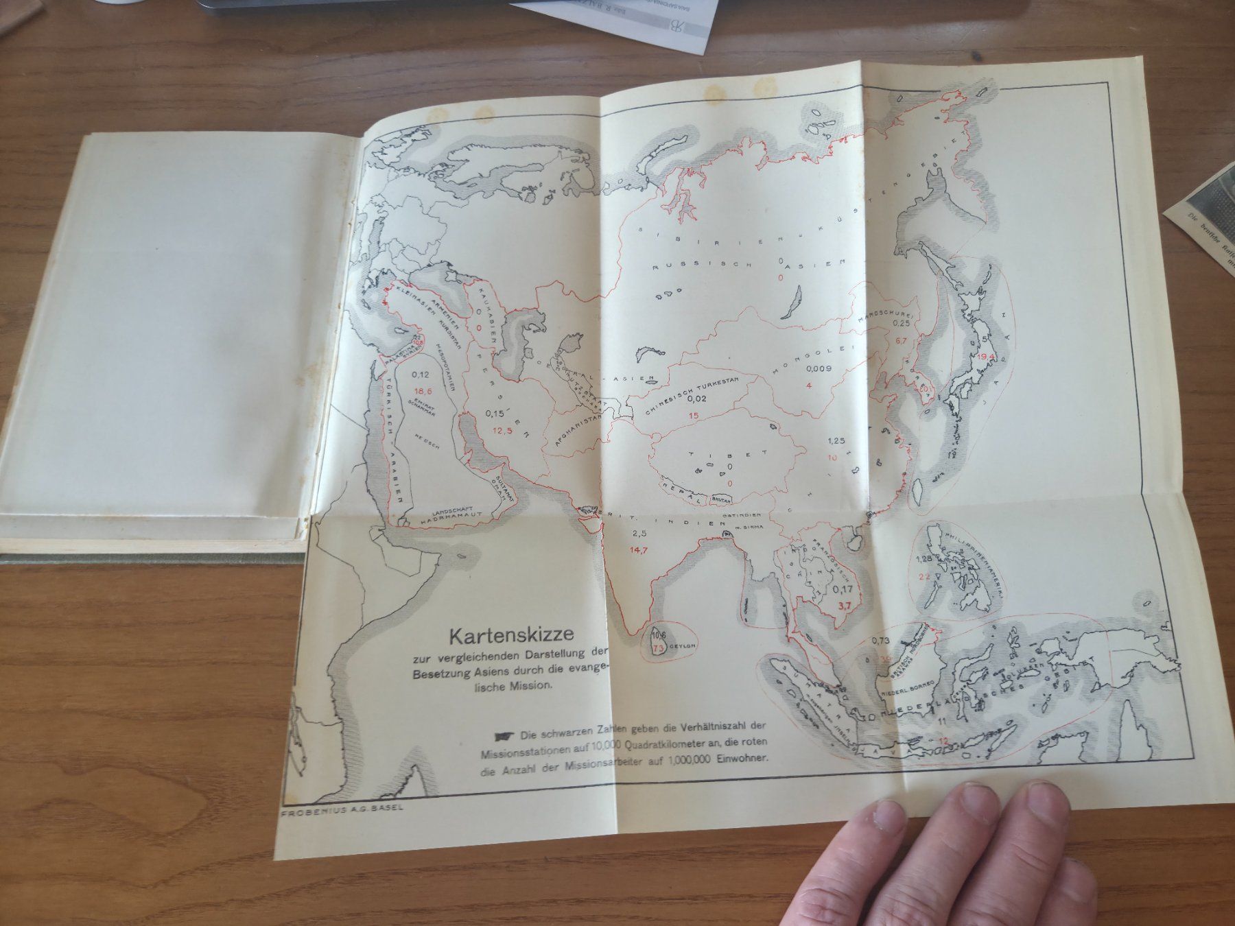 Libri: Zwemer: Missionslose Länder 1912 mit Karten – Usato da Aldesago venduto da lusuardi 8
