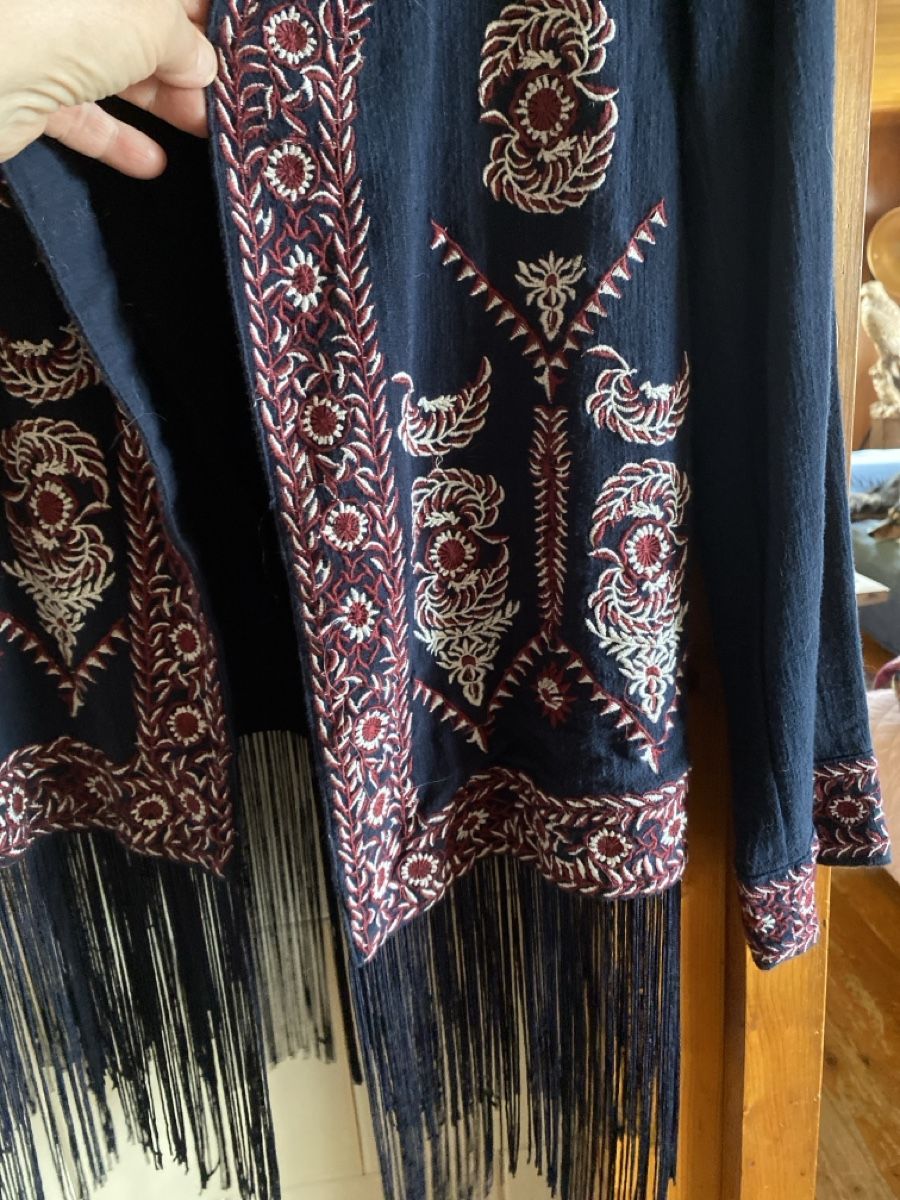 Mango Giacche: cooles Hippie Jäckli mit Fransen Gr M Marke Mango – Nuovo (secondo la descrizione) da Amden venduto da stewa03 2