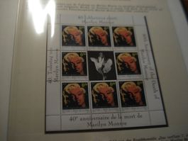 Bosnien Herzegowina 2002, Bogen **, 40. Todestag M. Monroe