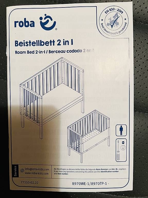 Letti: Beistellbet 2in1 – Usato da Bern venduto da Sefik1