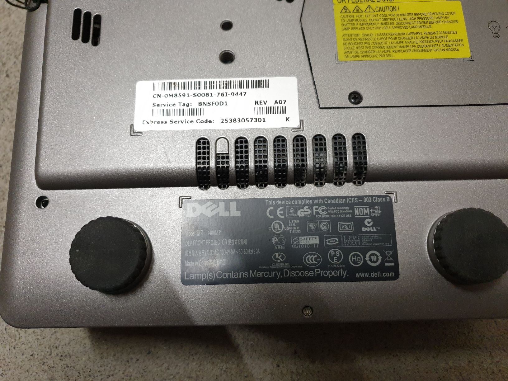 Dell Proiettori: Dell 3400MP Beamer/Projektor – Usato da Ittigen venduto da Ziok187 2