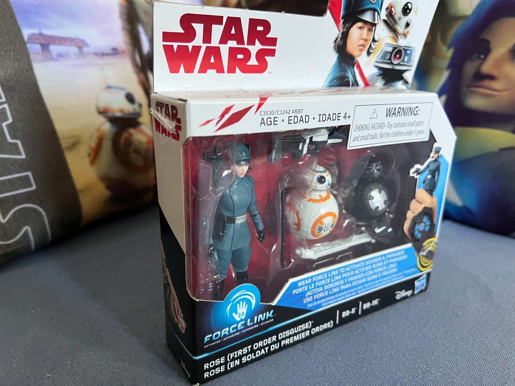 Star Wars Statuette: Star Wars VIII - Actionfiguren (3er-Set) – Nuovo e nell'imballaggio originale da Reinach AG venduto da Pimpmyburger 2