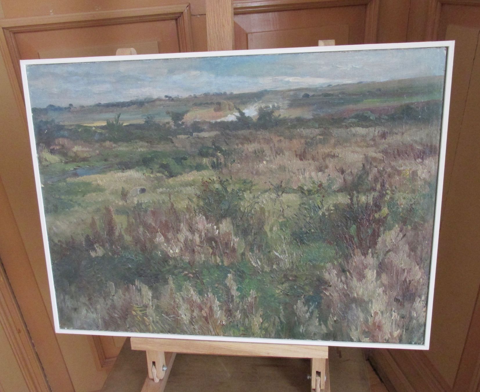 Gemälde: Ölgemälde: Landschaft / Heidelandschaft – Gebraucht aus Winterthur von mat_q5d5 4