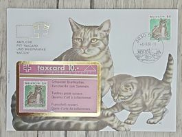 CL07 Enveloppe + Timbre Suisse 1991 / TaxCard