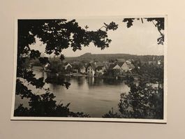 uralte Ansichtskarte ELLIKON a. RHEIN ZH