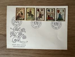 Liechtenstein - 1961 FDC ZNr. 349-353