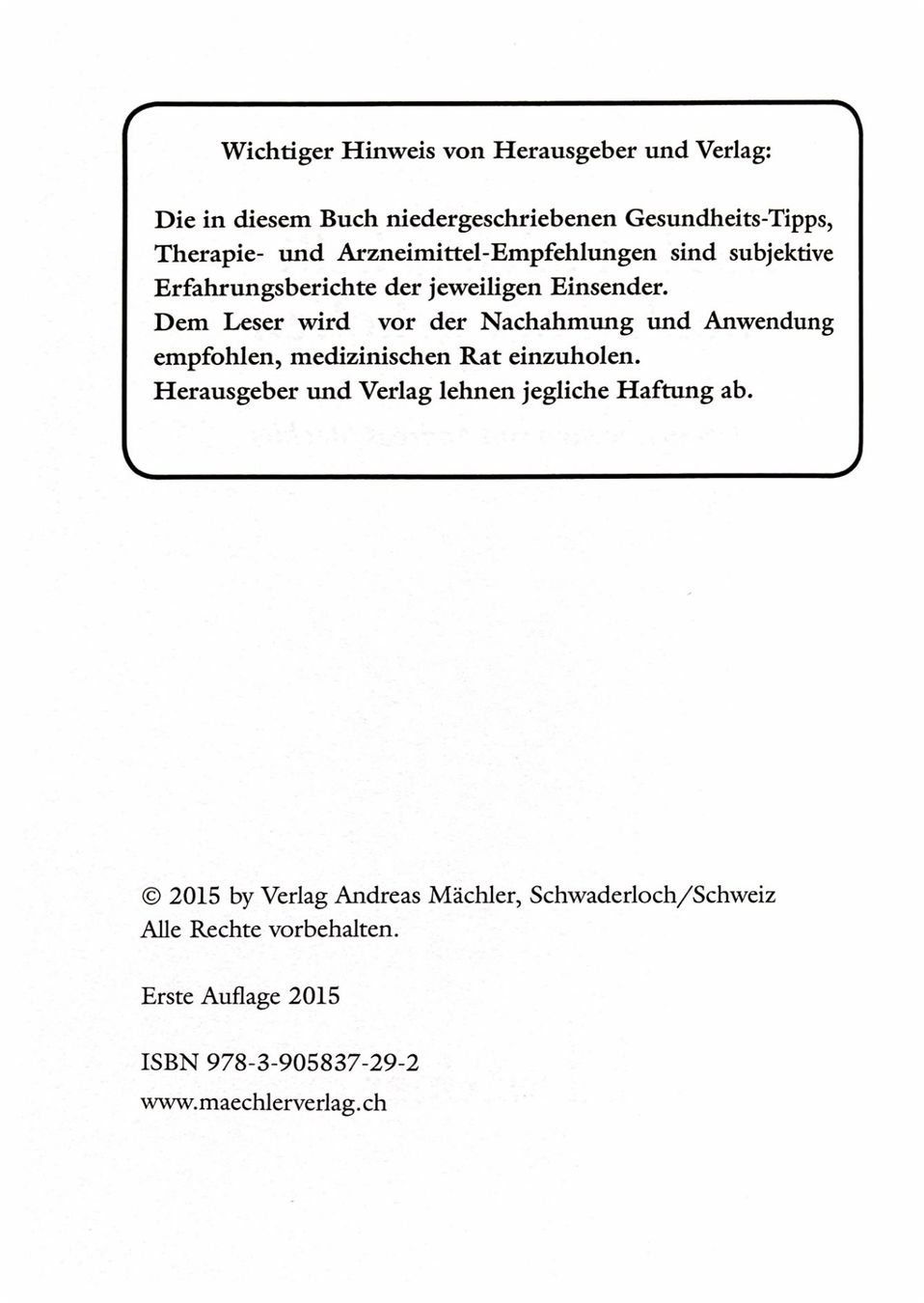Libri: Das hat mich geheilt Bd 2 – Nuovo (secondo la descrizione) da Sarnen venduto da Livres 2