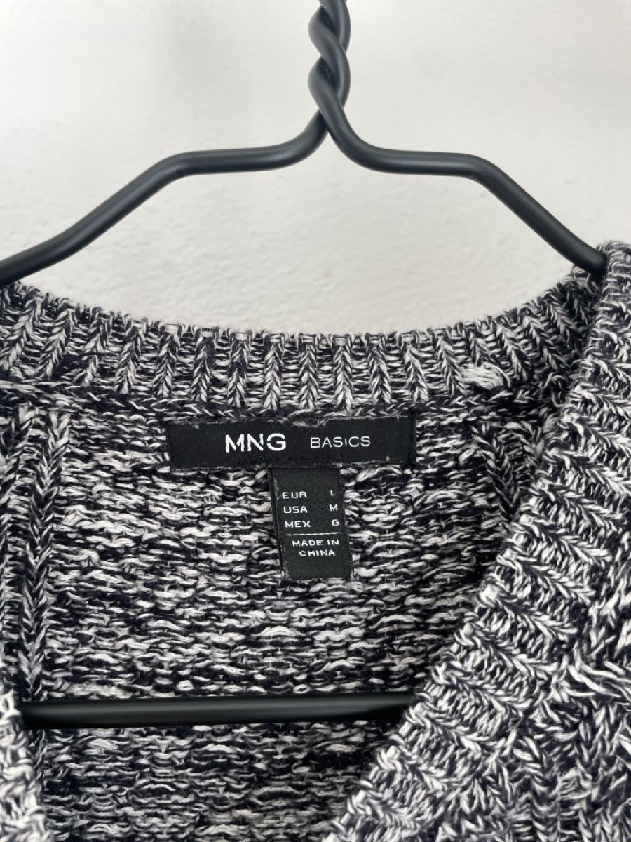 Pullover & Sweatshirts: Herbstlicher Strickpullover Gr. M schwarz weiss melier – Gebraucht aus Adliswil von sel_s6cw 1