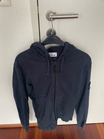 Kapuzenpullover Stone Island dunkelblau Grösse M