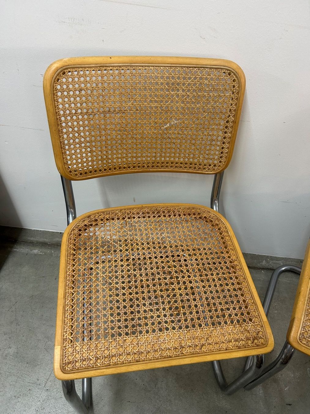 Thonet Sedie: Designer Freischwinger-Stühle Thonet 95 – Usato da Zürich venduto da Levelart 1
