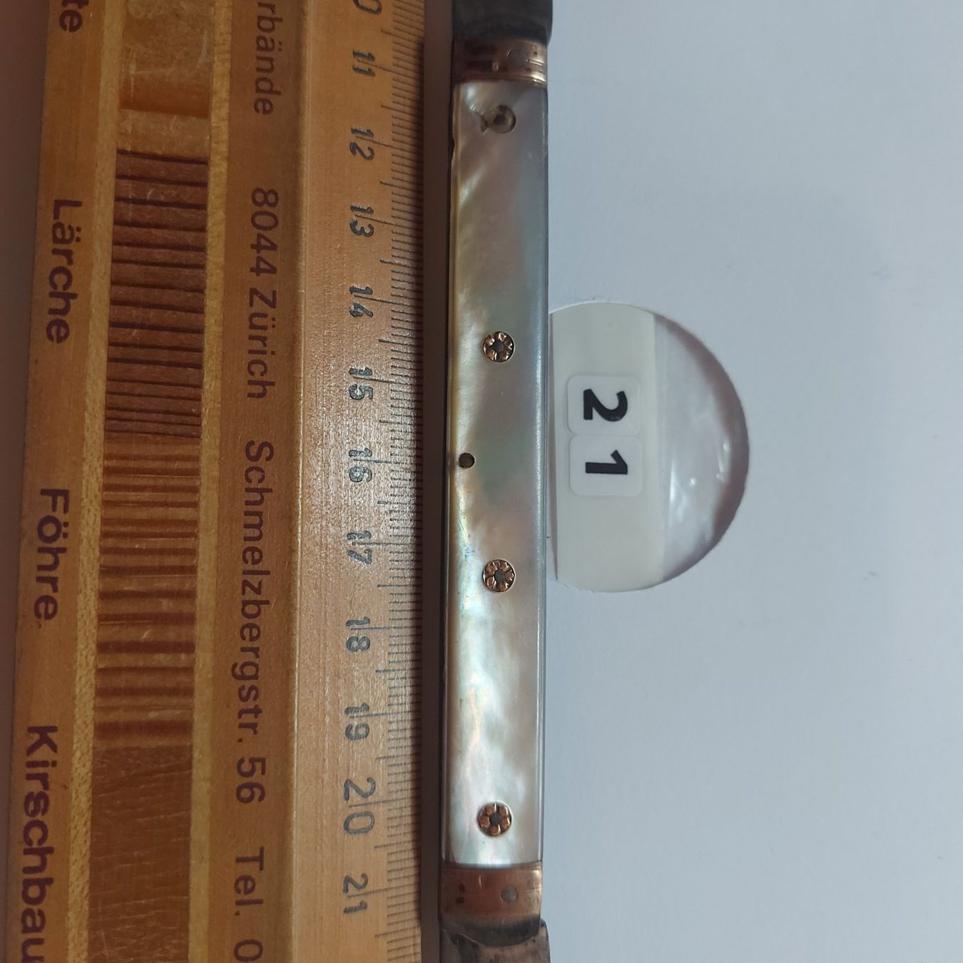 Coltelli tascabile: Früchtemesser Nr.21 – Usato da Opfikon venduto da Seevogt47