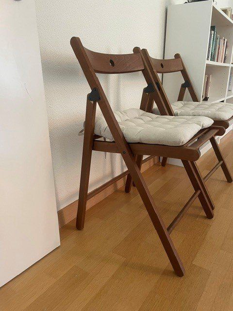 Ikea Sedie: 2 Klappstühle inklusive Sitzkissen – Usato da Baden venduto da Gaivlis 1