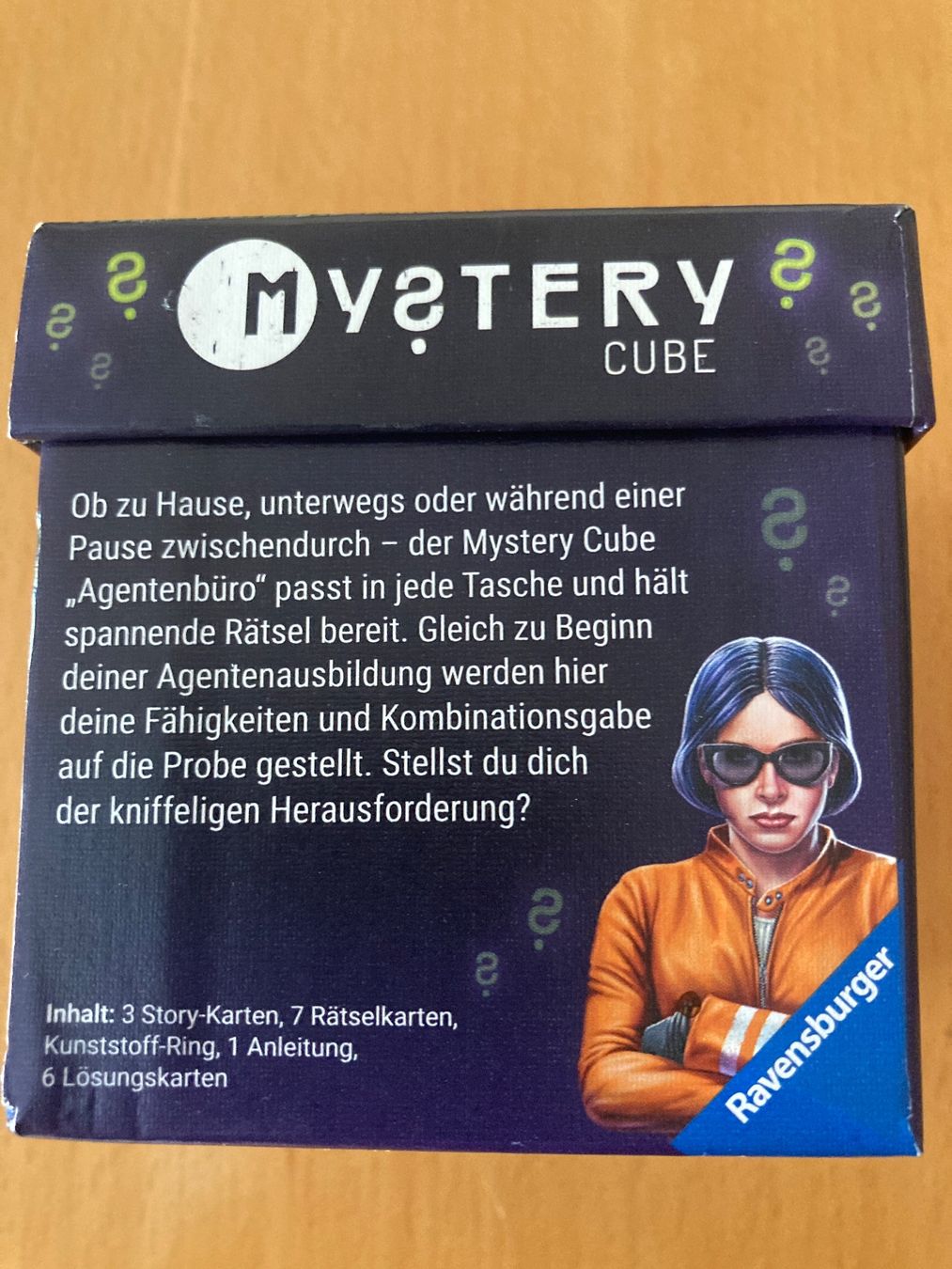 Ravensburger Giochi: Rätselspiel Mystery Cube "Agentenbüro" – Usato da Gelterkinden venduto da froggy80 1