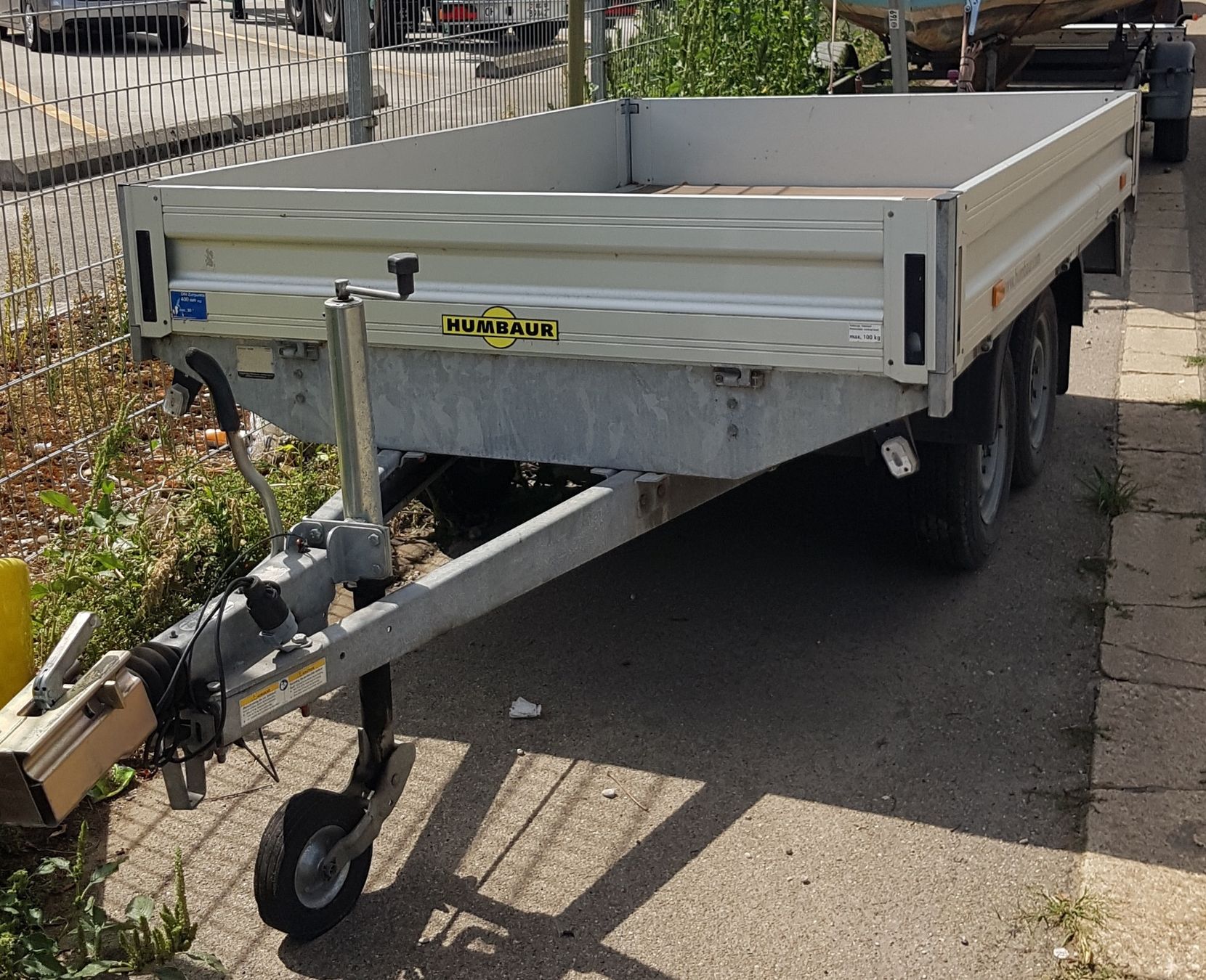 Humbaur Rimorchi: Anhänger Humbaur HT 2000 – Usato da Basel venduto da astroma 1