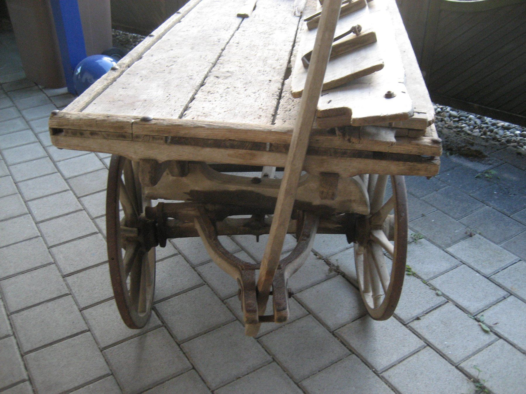Anhänger: Ancien charriot en bois – Gebraucht aus Delémont von marryb 4