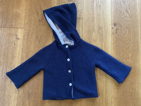 Selana Jacke (lana merino 100%) taglia 80 💙