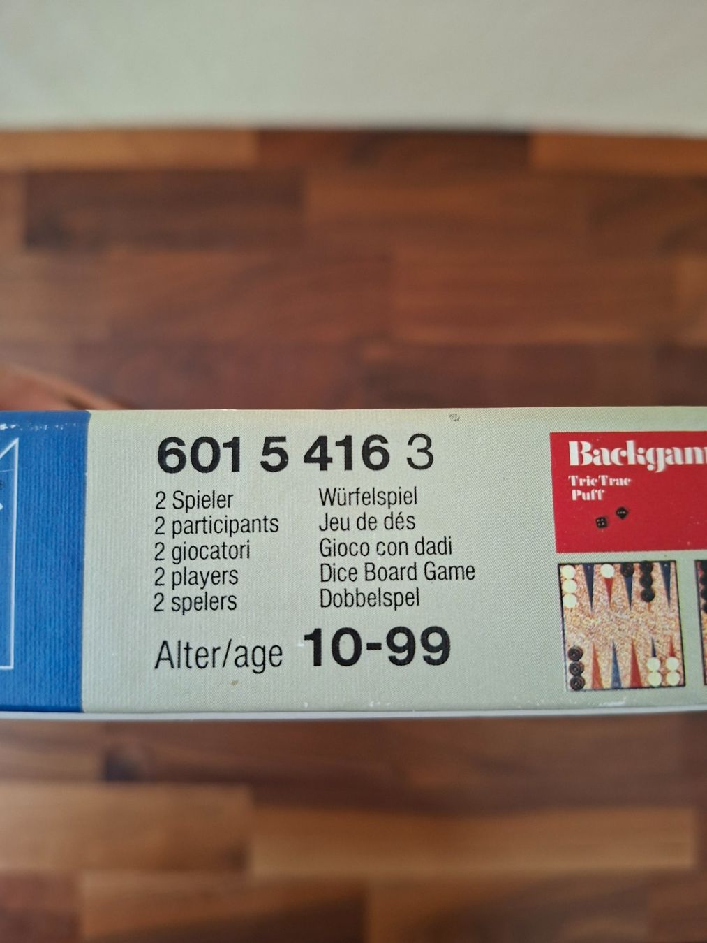 Ravensburger Giochi: Ravensburger; Spiel Backgammon Tric Trac Puff – Usato da Boniswil venduto da Totomat-Lady2 4