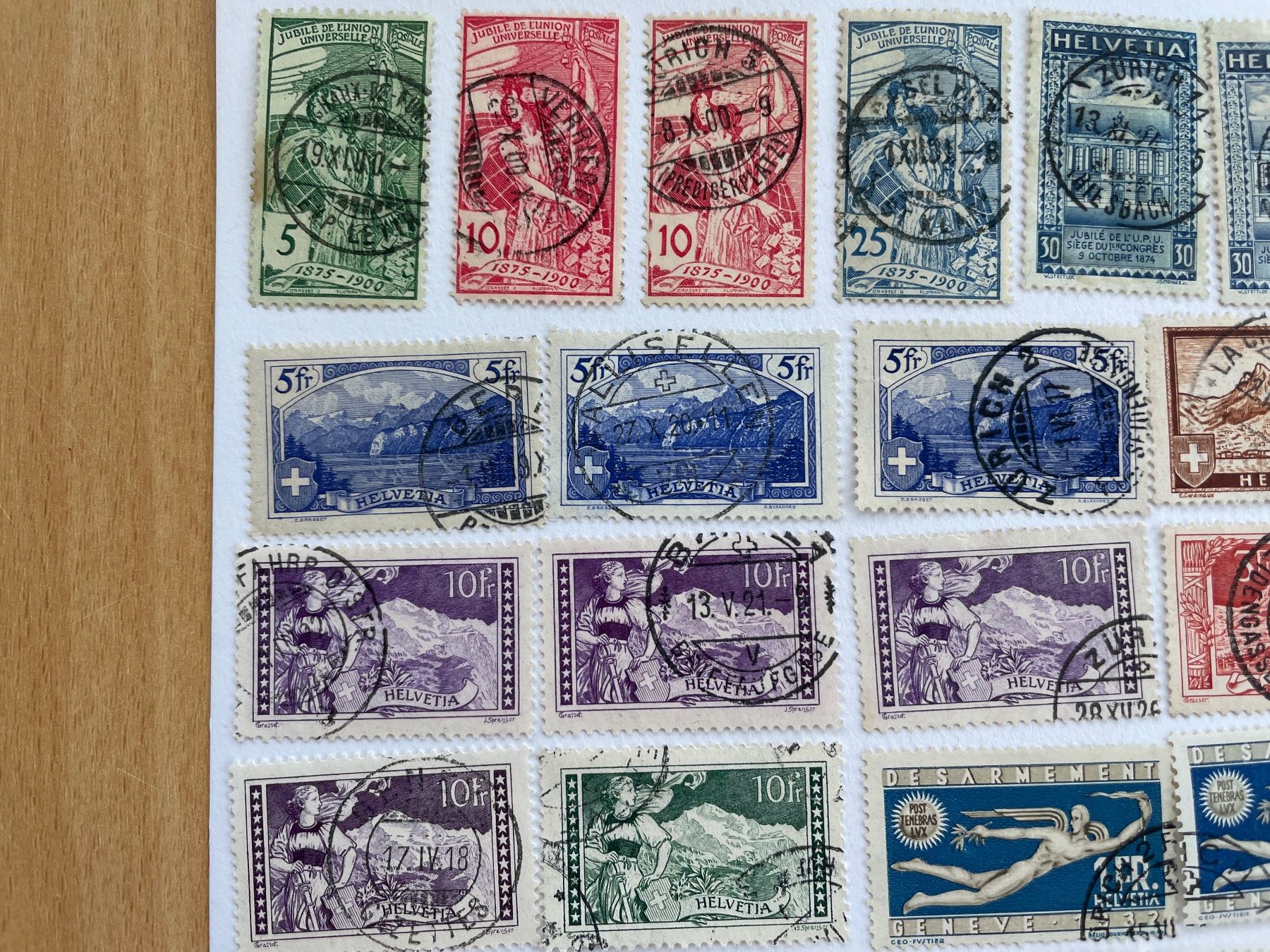 Tutti i francobolli: 50 timbres HAUTE VALEUR dès 20.- – Usato da Sonceboz-Sombeval venduto da Comment2 9