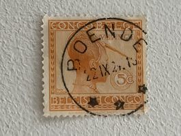 Congo Belgique Briefmarke