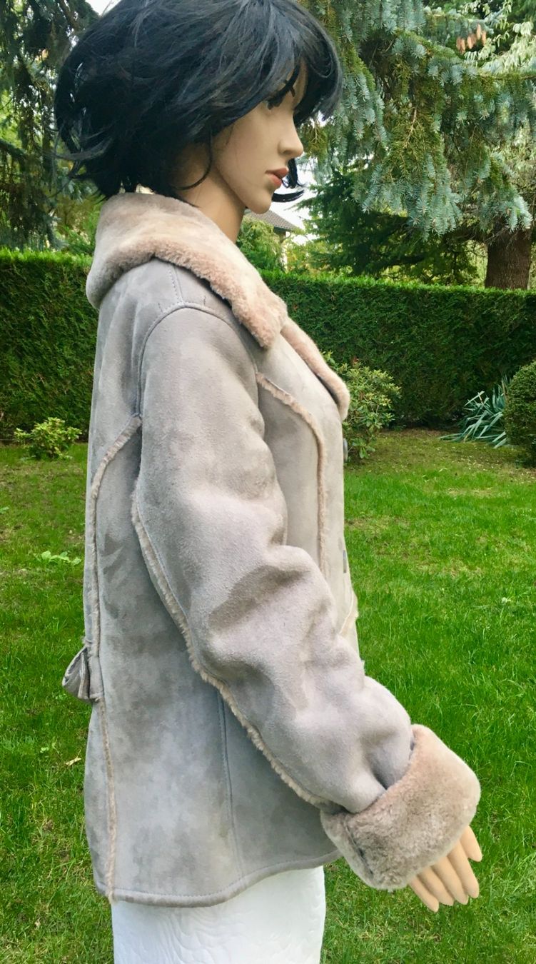 Gant Giacche: Veste Gant en mouton retourné – Usato da Chêne-Bougeries venduto da Vintage-Era 1