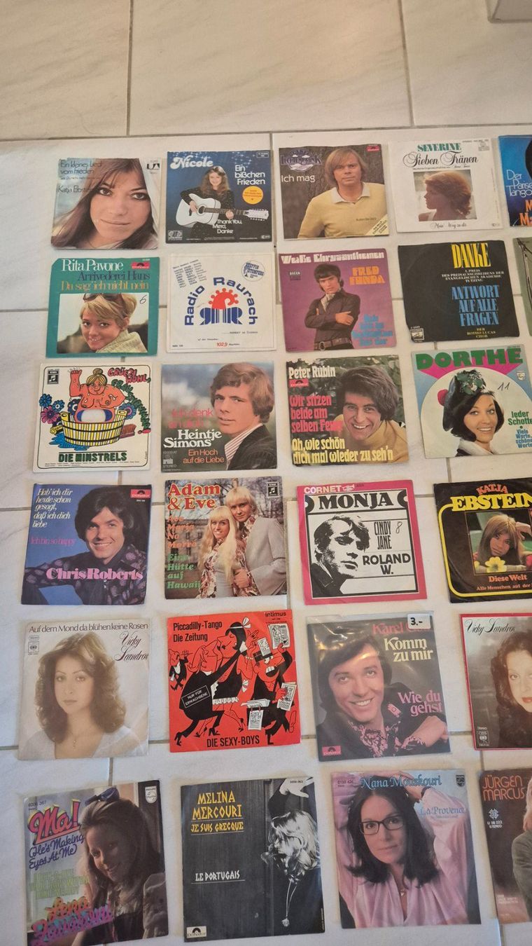 Schallplatten: Singles Sammlung Deutsche Schlager – Gebraucht aus Arni AG von kur_jc7g 1