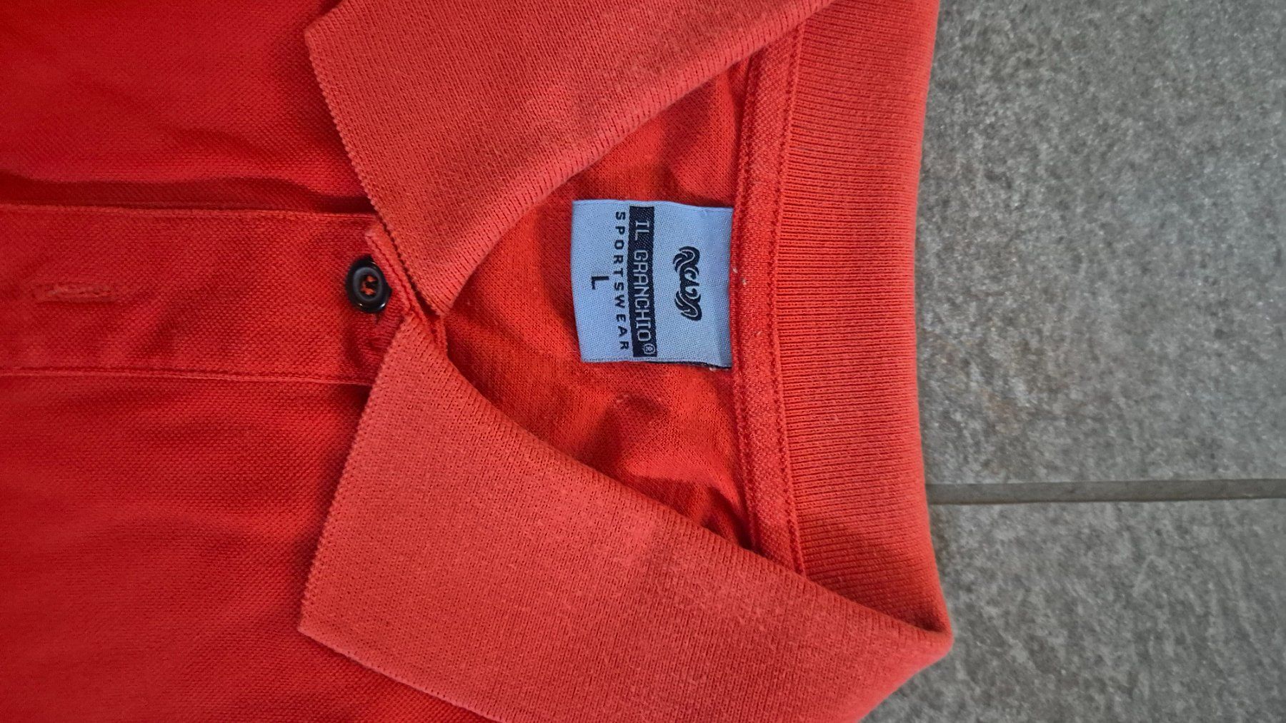 Polo-Shirts: Polo uomo rossa – Gebraucht aus Gordevio von RUBY104 1