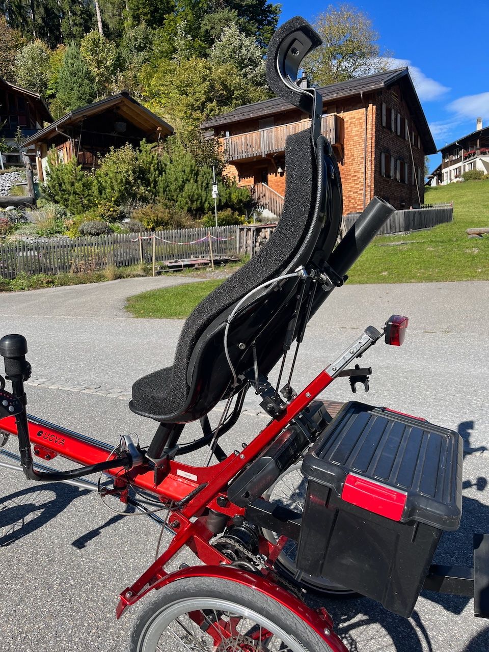 Vélos: Liegevelo mit elektrischem Antrieb – D'occasion à Versam par vanbiesenostertag 6
