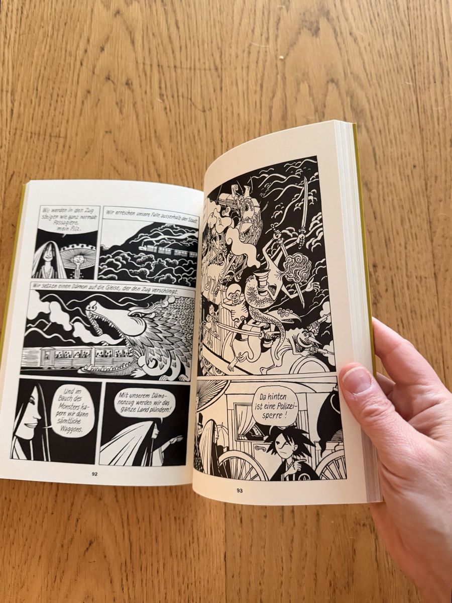 Fumetti: COMIC david. B. - der Tengu (1999)  – Usato da Hünenberg venduto da Paddels 2