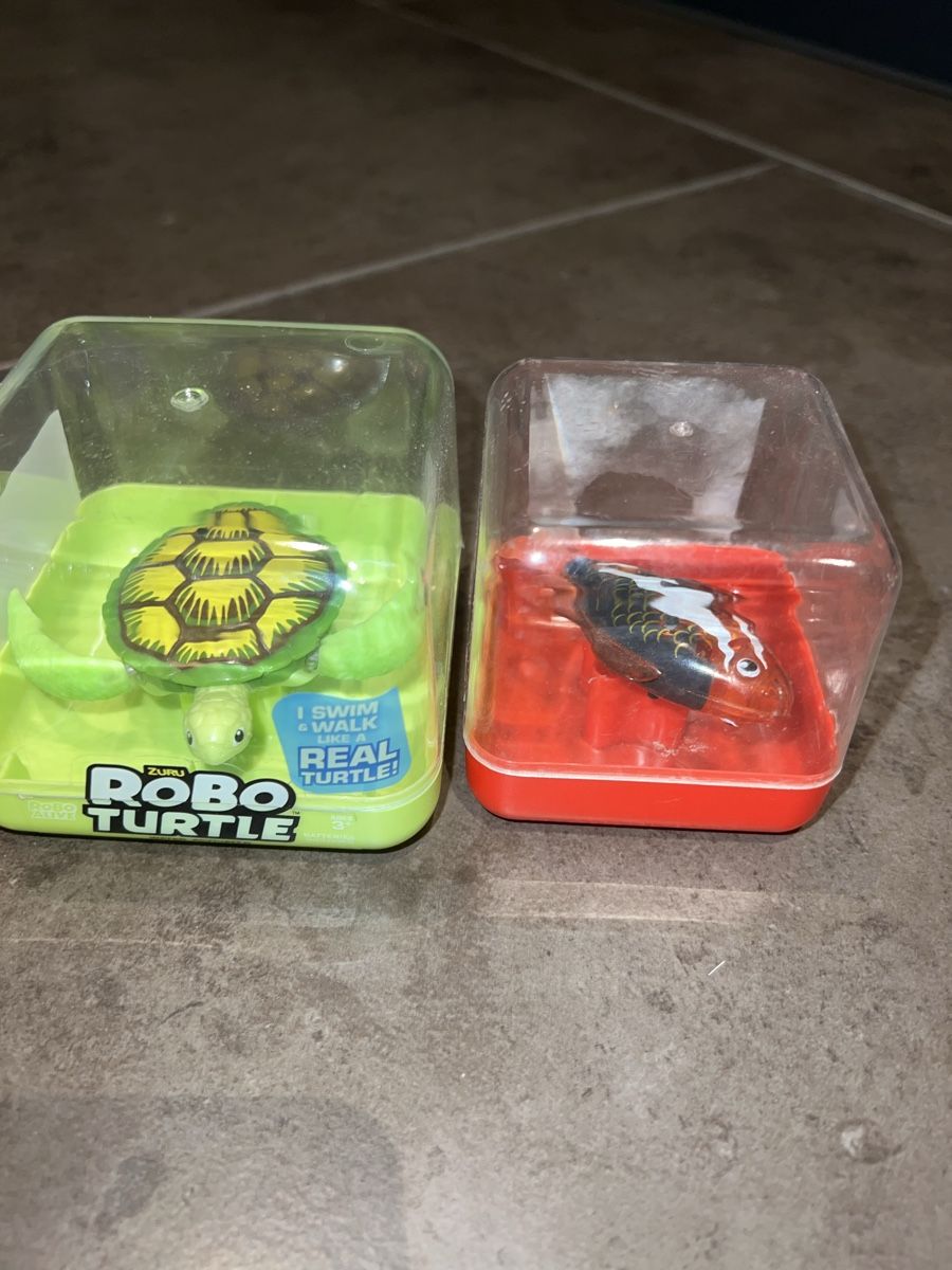 Giocattoli: Div. Robofish inkl. Aquarium und Sand – Usato da Gattikon venduto da Sunshine4. 2