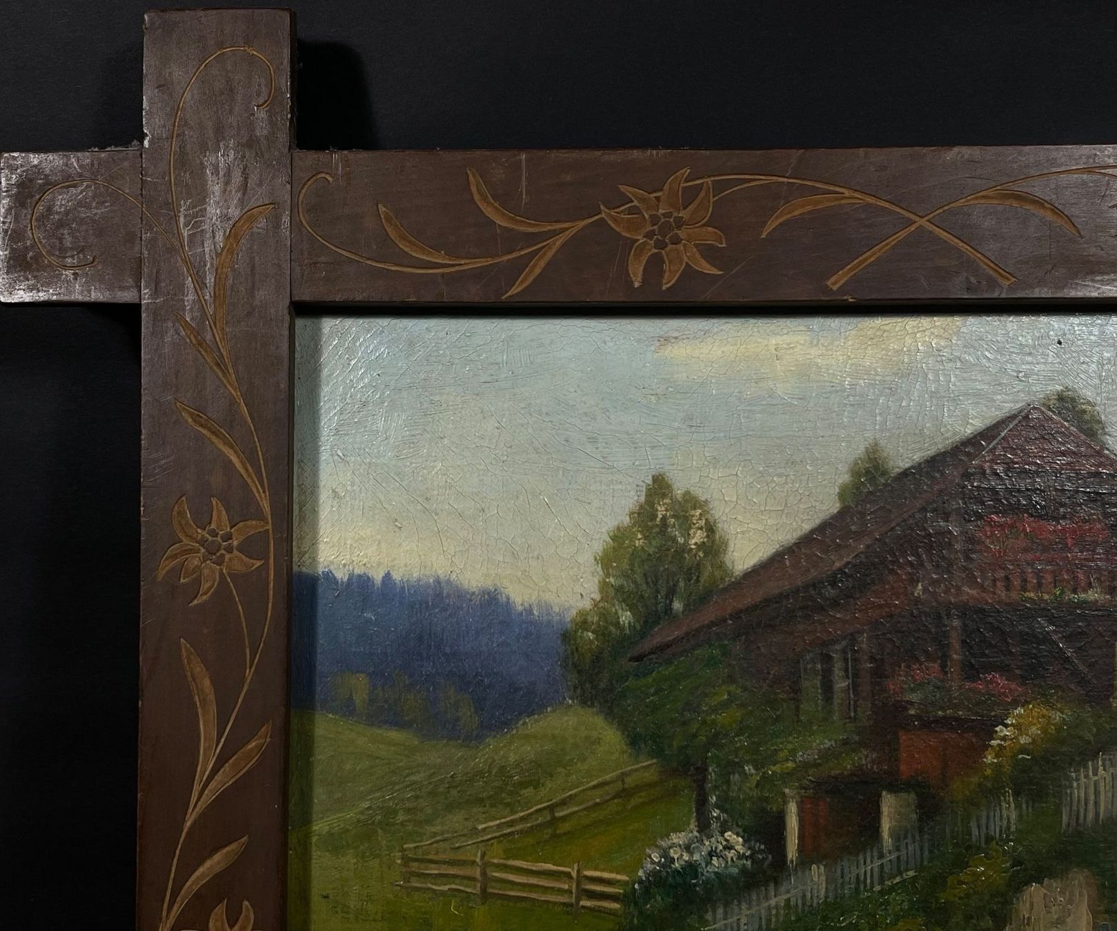 Dipinti: Landschaftgemälde Seiler Jdyll v. Heiligenschwendi – Usato da Müllheim Dorf venduto da Othmar73 1