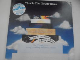 " This is the Moody Blues " 2 x LP Deutschland 1975