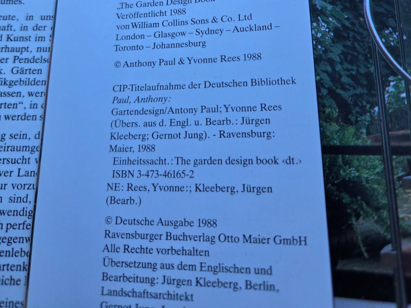 Bücher: Garten Design von Ravensburger – Gebraucht aus Hünenberg von pma_dm5g 1