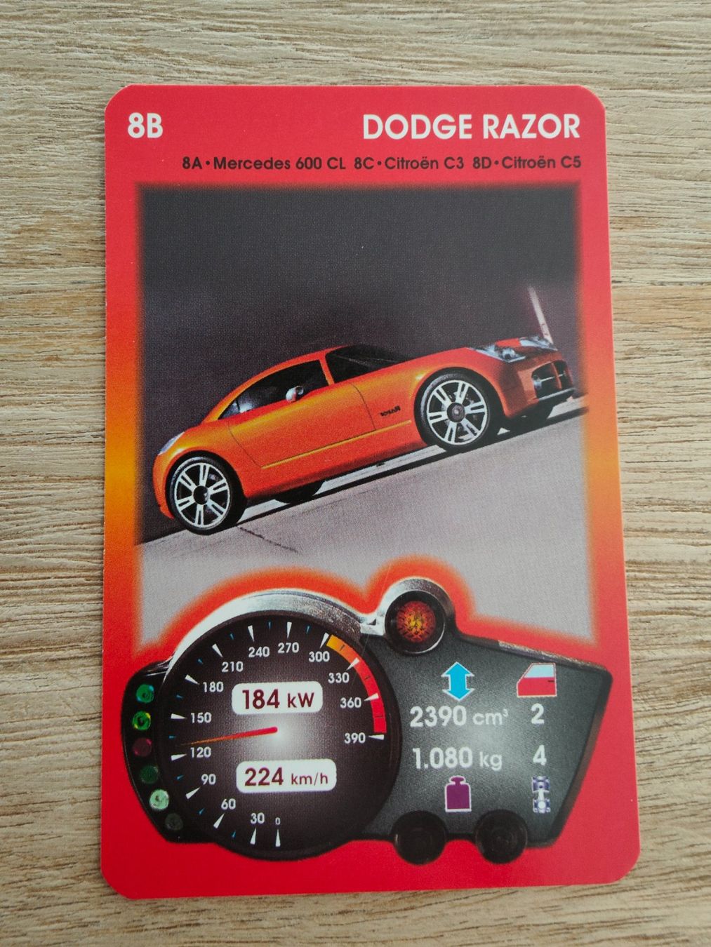 Giochi: Quartett Cars – Usato da Zuzwil SG venduto da Atalanta75 4