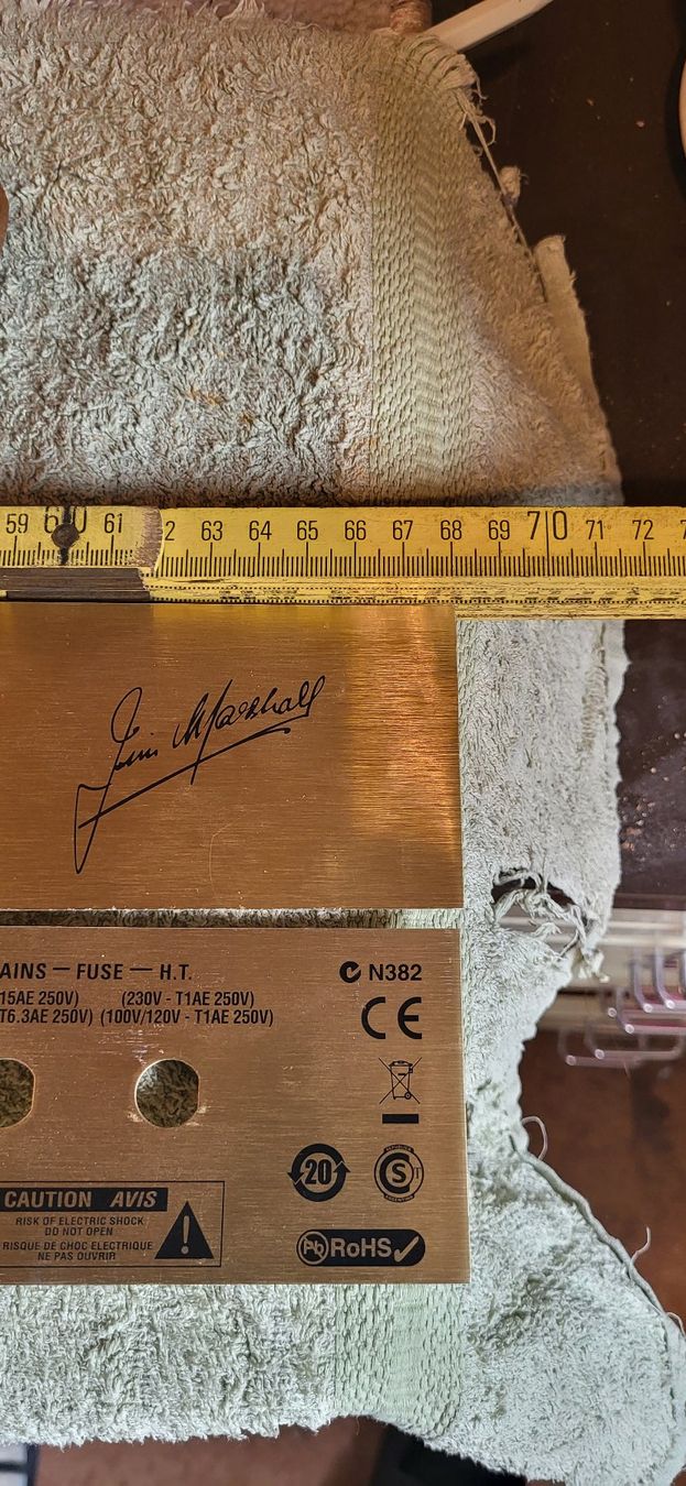 Marshall Amplificateurs: Set Original Marshall Amp Faceplates JCM800 – D'occasion à Schaffhausen par derHasy 2