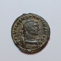 Follis (grosse römische Bronzemünze) Constantius I. 293-305