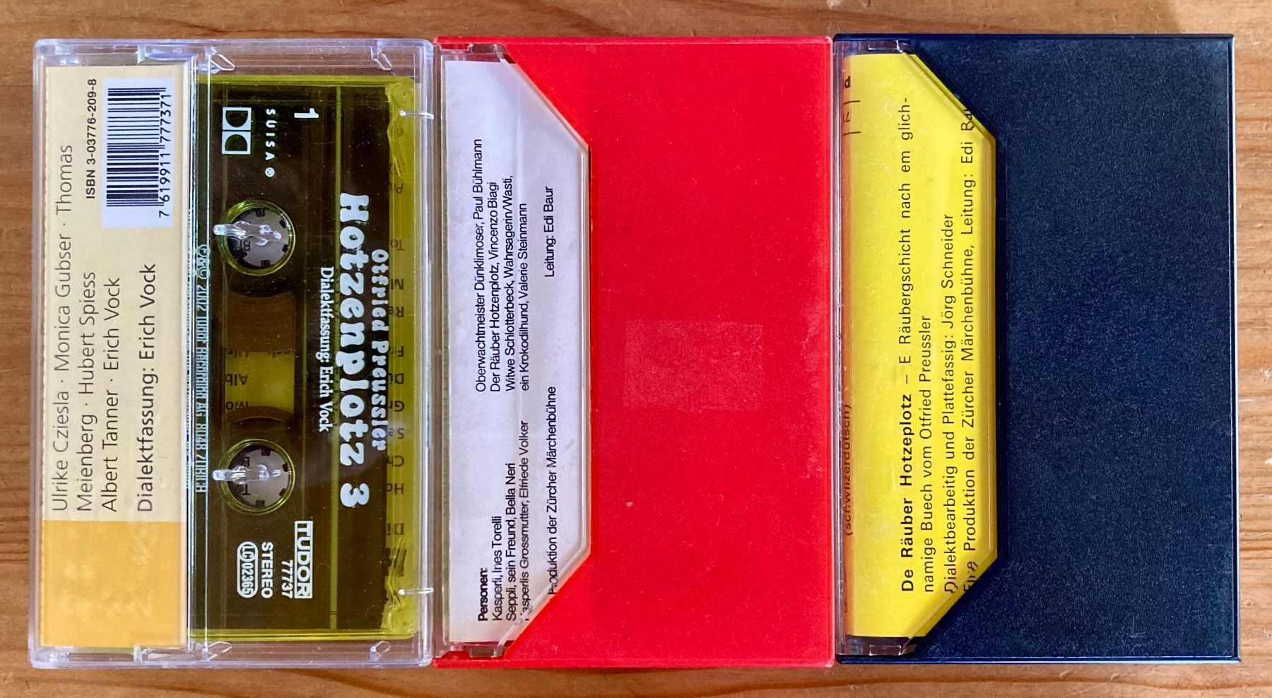 Musicassette: 3x Räuber Hotzenplotz (Full-Set, Dialekt, 1979-2002) – Usato da Zürich venduto da Djmotionch 2