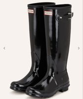 Hunter Gummistiefel Tall, Schwarz, Grösse 40/41 - Top Zustan