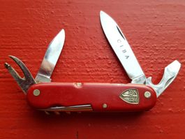 altes Sackmesser WENGER Sammlermesser Couteau SUISSE CIBA