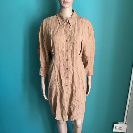 DAGMAR Blusenkleid | 100% Leinen 🤎