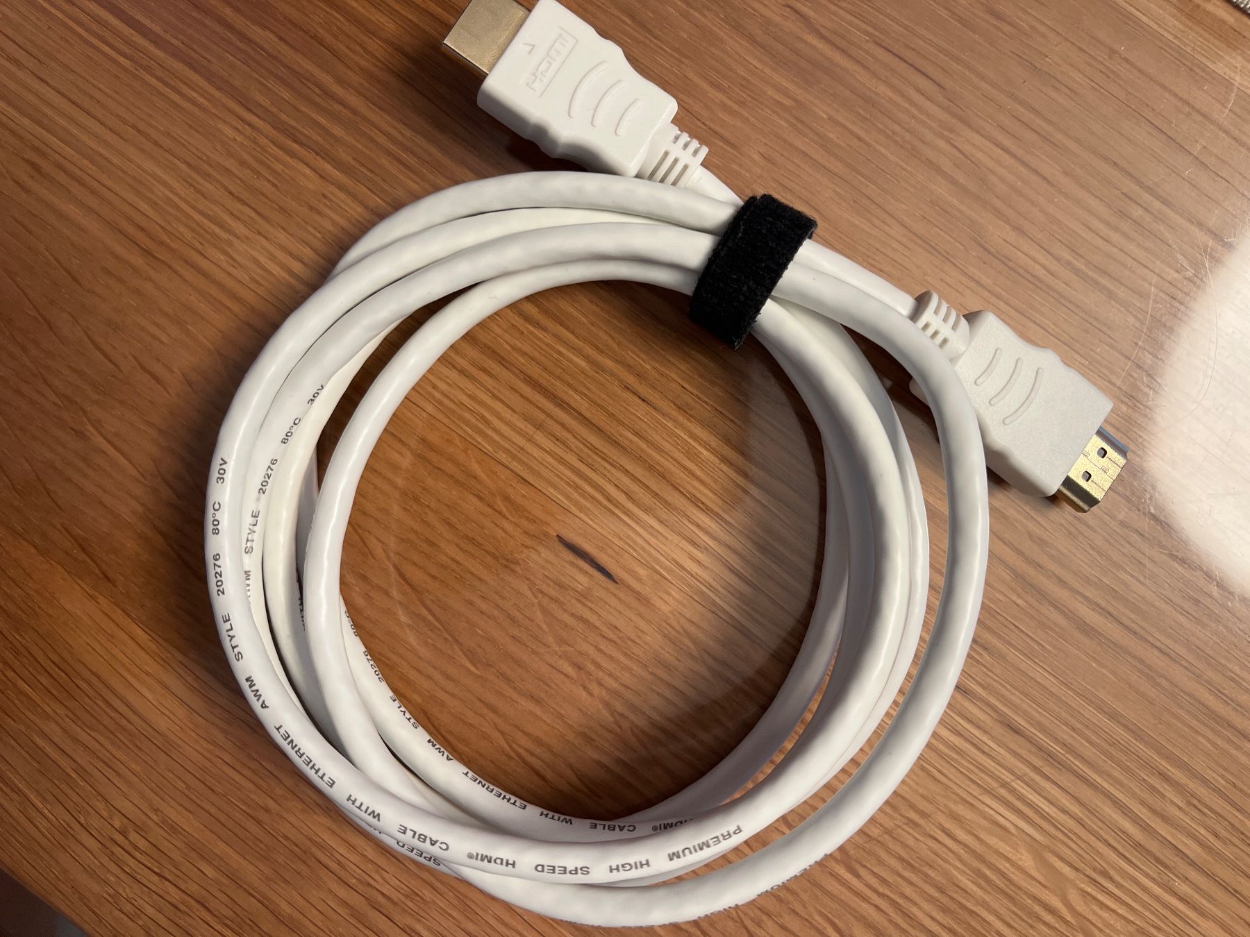 Kabel: HDMI Kabel mit Ethernet Premium High Speed weiss – Gebraucht aus Pfäffikon ZH von arsun76 2