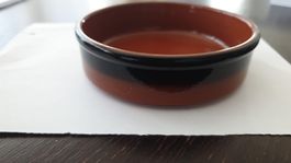 Terra Cotta  Glazed Flan Creme Brulee Ramekin Dishes Dipping