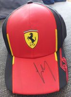 Mütze Cap Carlos Sainz Ferrari Nr. 55 - Autogramm F1