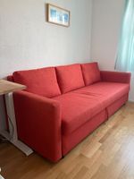 🛋️ Schlafsofa (Doppelbett) IKEA FRIHETEN –orange