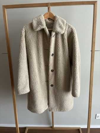 Uniqlo Teddy Mantels Grösse S guter Zustand