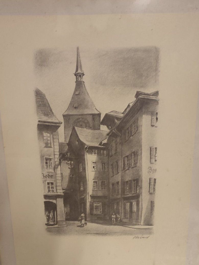 Foto & Immagini: Wunderschönes Bild OTTO ERNST AARAU 2 – Usato da Gelterkinden venduto da MYSTOREFORYOU4460ART