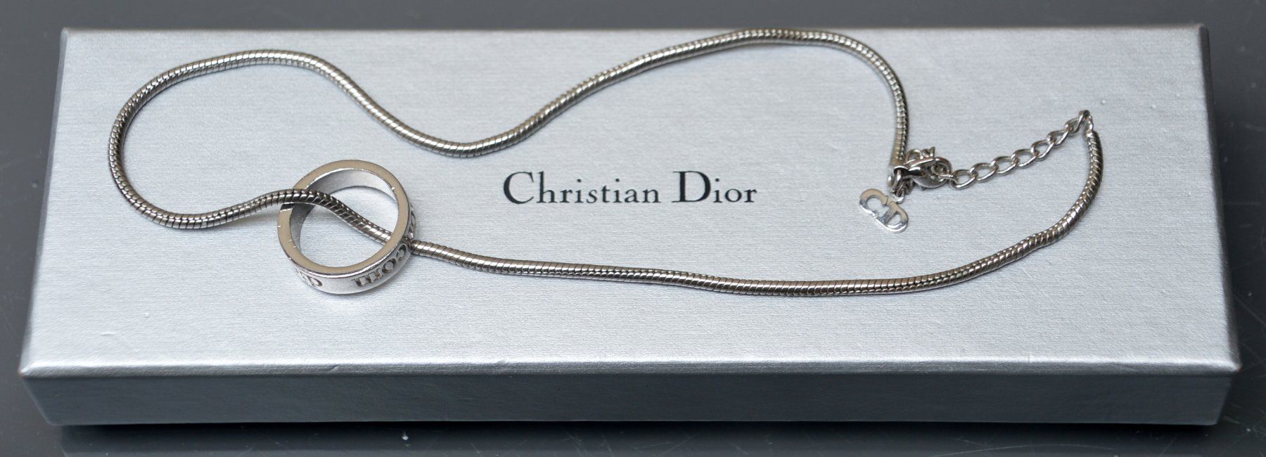 Dior Catenine: Halskette Ring Christian Dior collier  bague – Usato da Collonges venduto da Auganien 3
