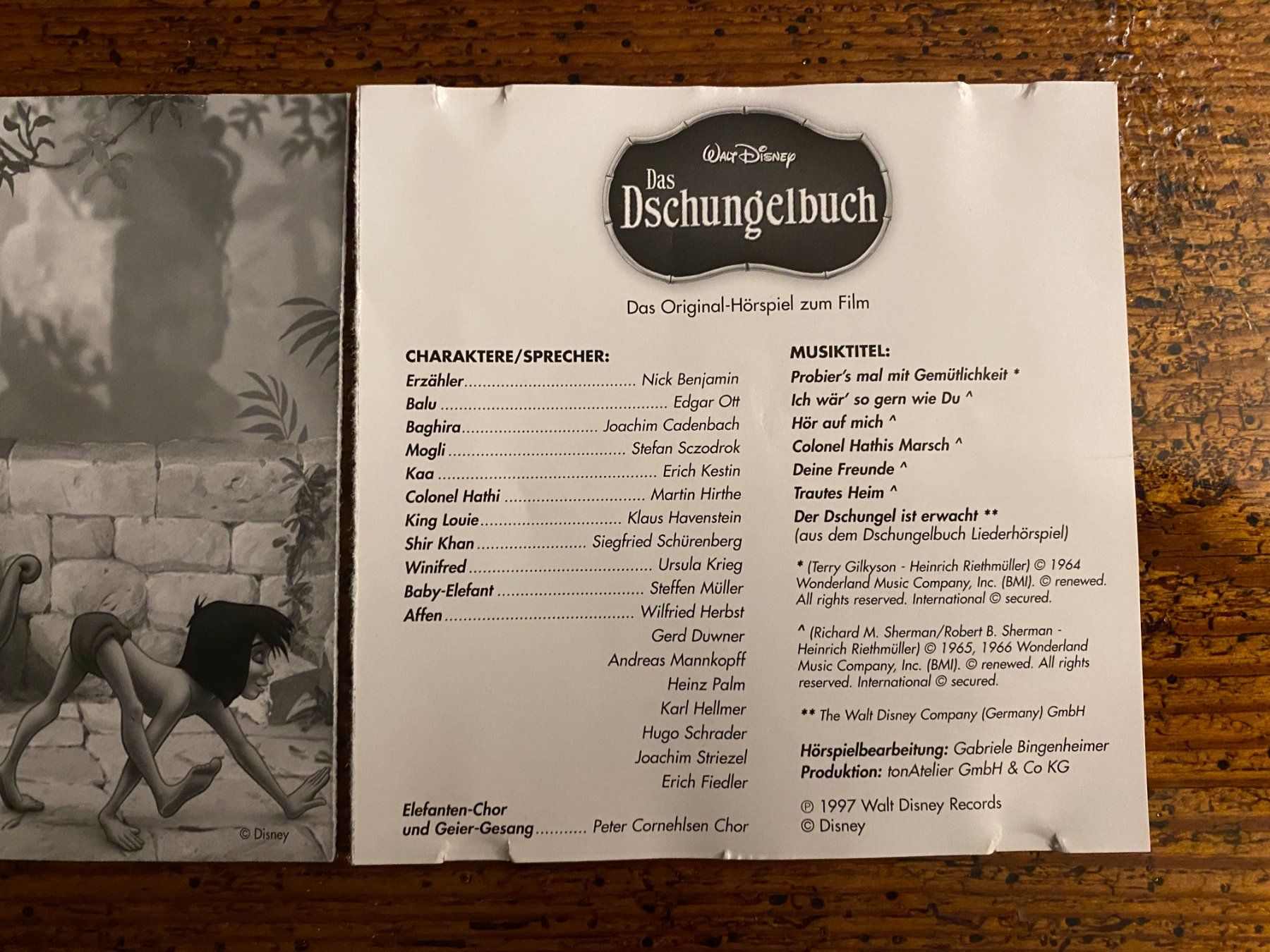 CD & DVD vergini: Das Dschungelbuch – Usato da Teufen AR venduto da trueblue84 1
