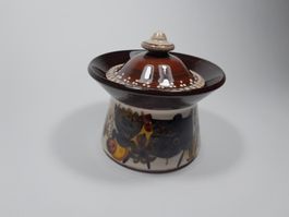 Vintage Kerami Zuckerdose von Willy Steinlin